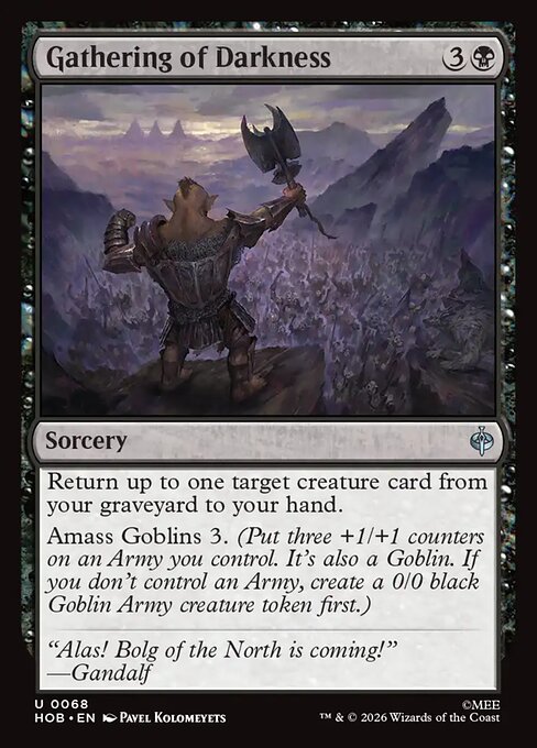Gathering of Darkness (Foil)