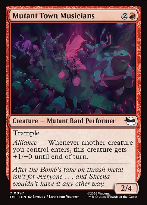 Mutant Town Musicians (Foil)
