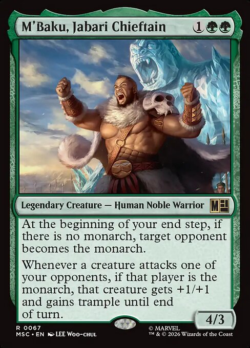 M'Baku, Jabari Chieftain (Foil)