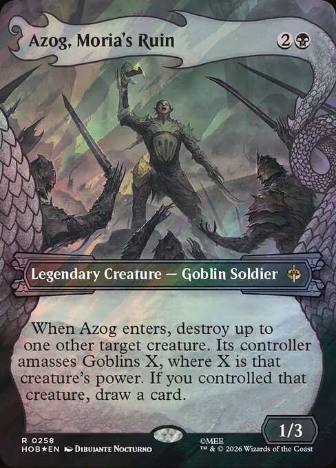 Azog, Moria's Ruin (Foil)