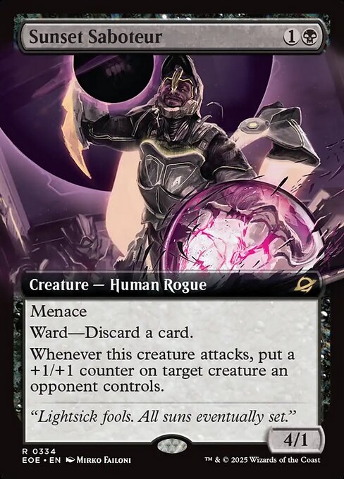 Sunset Saboteur (Foil)