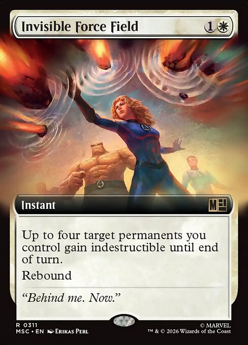 Invisible Force Field (Foil)