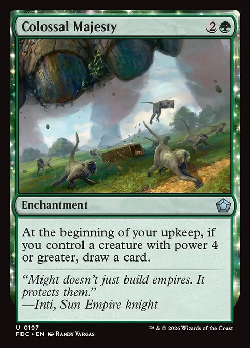 Colossal Majesty (Foil)