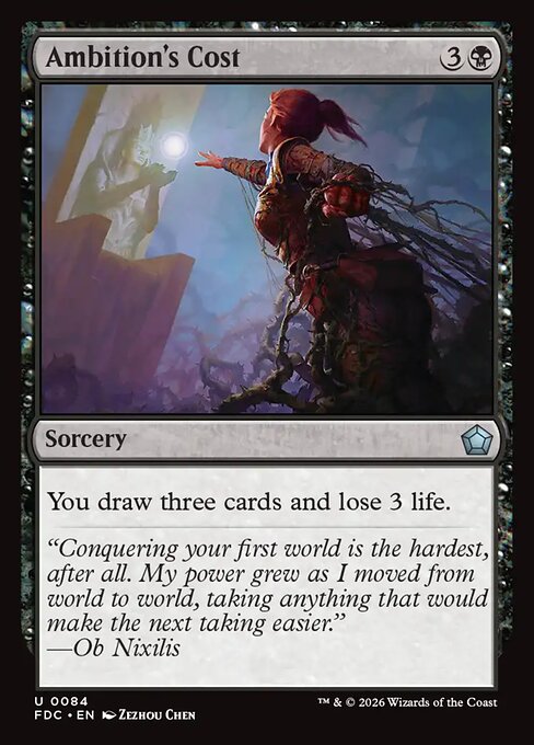Ambition's Cost (Foil)