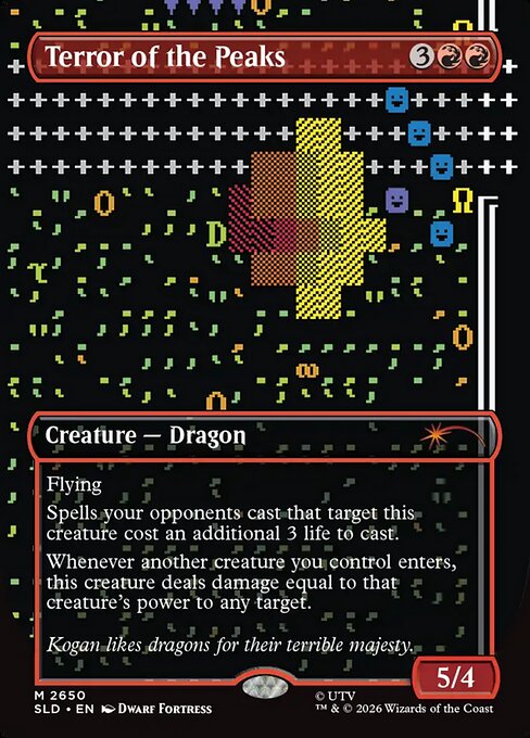 Terror of the Peaks (Foil)