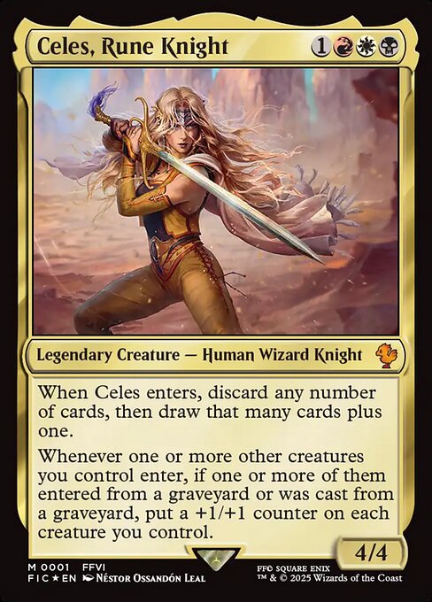 Celes, Rune Knight (Foil)