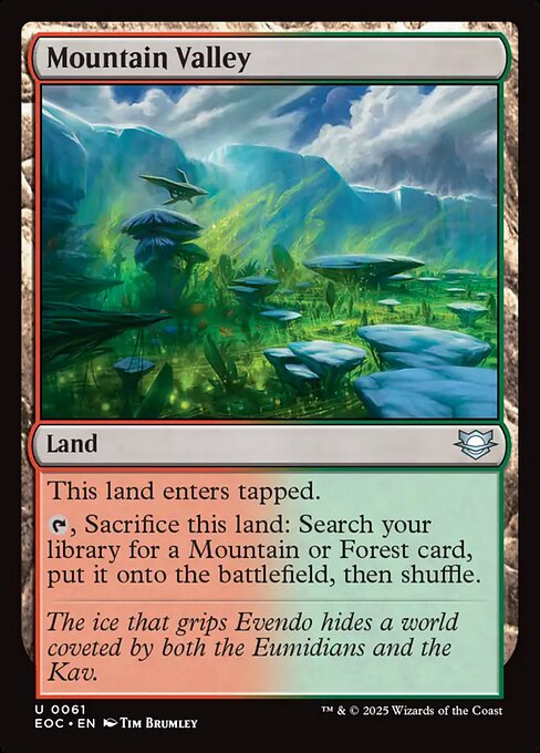 Mountain Valley (Foil)