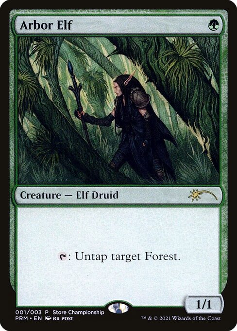 {T}: Untap target Forest.