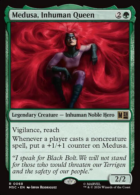 Medusa, Inhuman Queen (Foil)