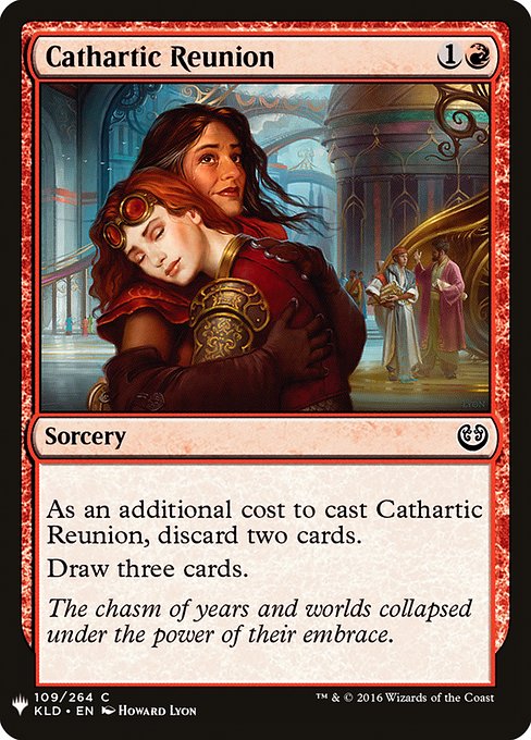 As an additional cost to cast this spell, discard two cards.
Draw three cards.