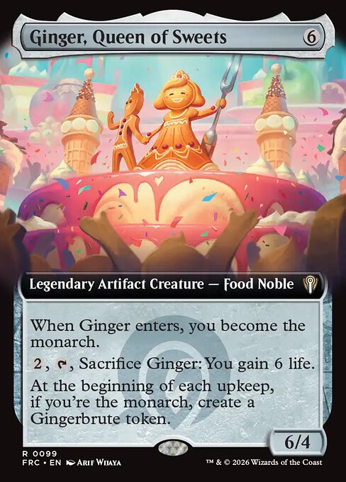 Ginger, Queen of Sweets (Foil)