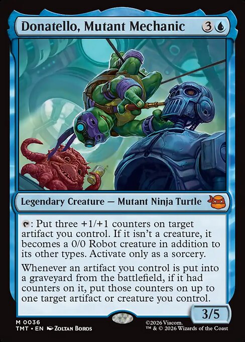 Donatello, Mutant Mechanic (Foil)