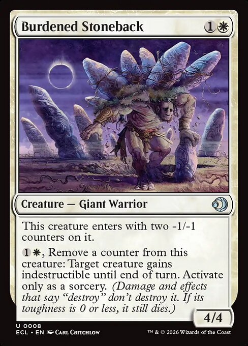 Burdened Stoneback (ES)