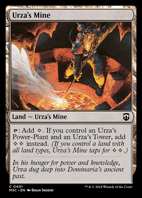 {T}: Add {C}. If you control an Urza's Power-Plant and an Urza's Tower, add {C}{C} instead.