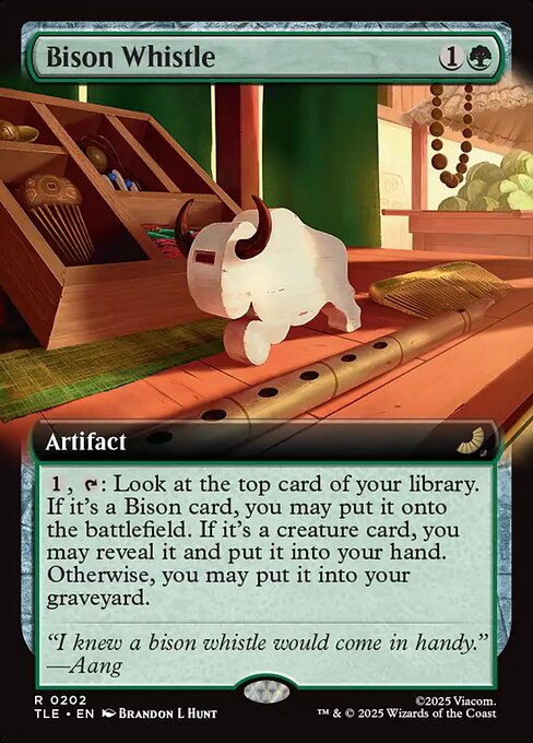 Bison Whistle (Foil)