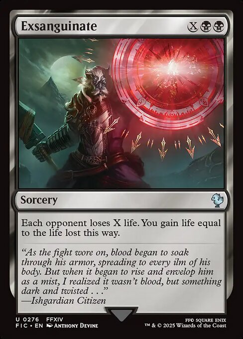Exsanguinate (Foil)