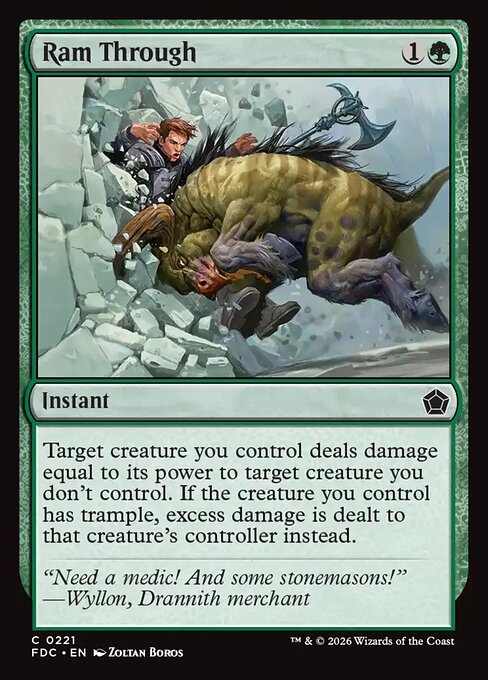Ram Through (Foil)