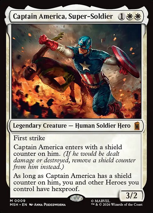 Captain America, Super-Soldier (Foil)