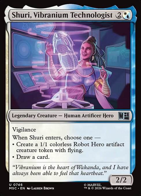 Shuri, Vibranium Technologist (Foil)