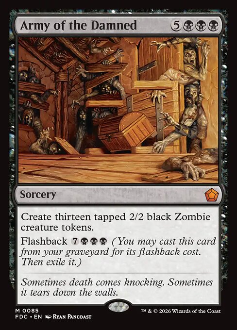 Army of the Damned (Foil)