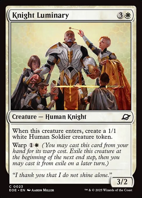 Knight Luminary (Foil)