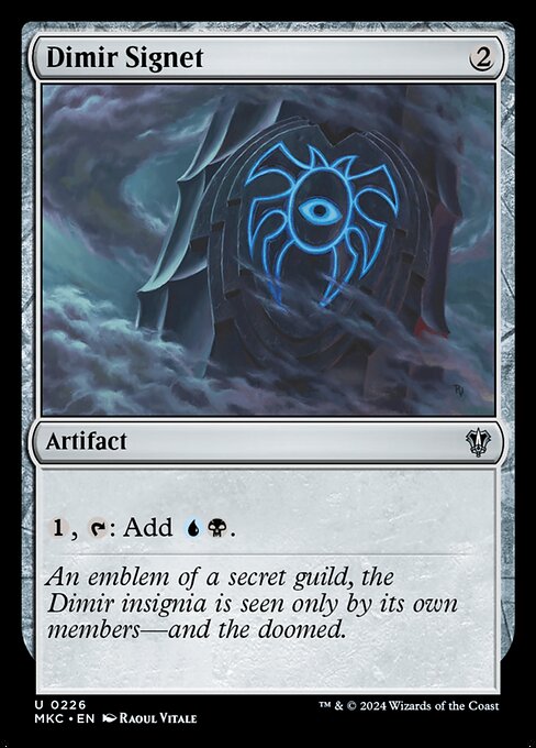 {1}, {T}: Add {U}{B}.