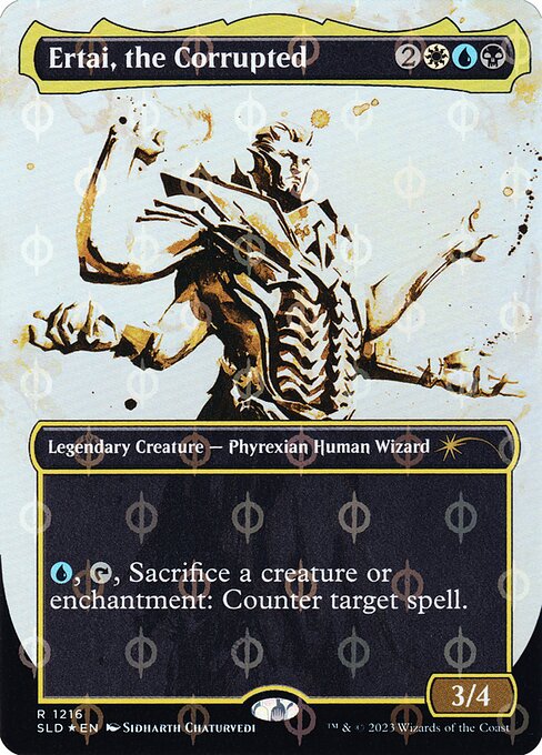 {U}, {T}, Sacrifice a creature or enchantment: Counter target spell.