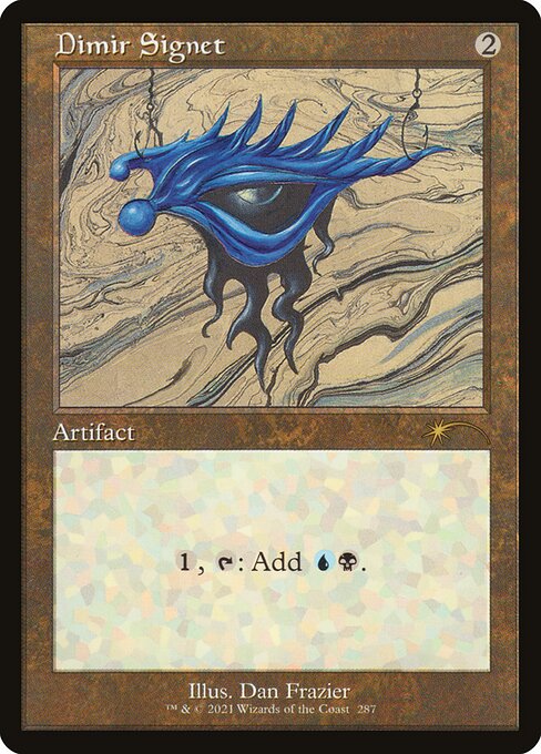{1}, {T}: Add {U}{B}.