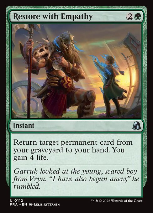 Restore with Empathy (Foil)