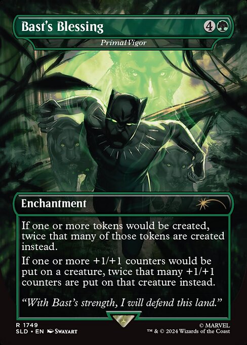 If one or more tokens would be created, twice that many of those tokens are created instead.
If one or more +1/+1 counters would be put on a creature, twice that many +1/+1 counters are put on that creature instead.