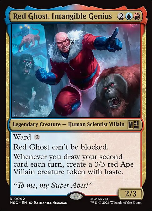 Red Ghost, Intangible Genius (Foil)