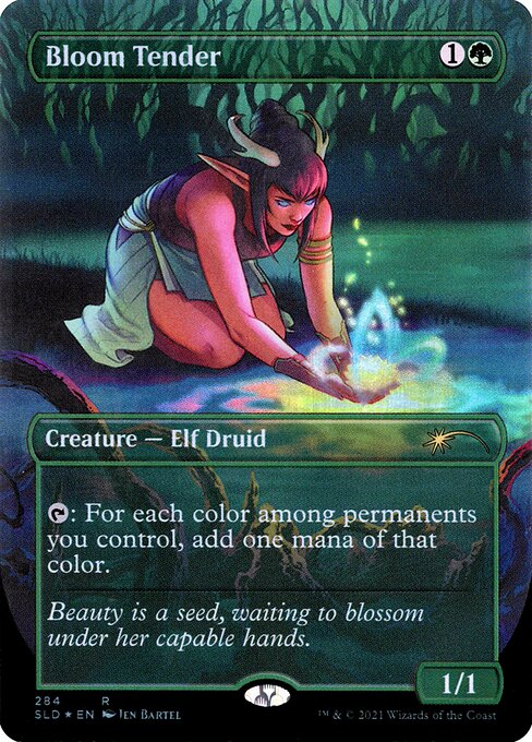 {T}: For each color among permanents you control, add one mana of that color.