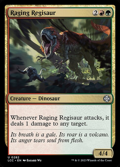 Whenever this creature attacks, it deals 1 damage to any target.