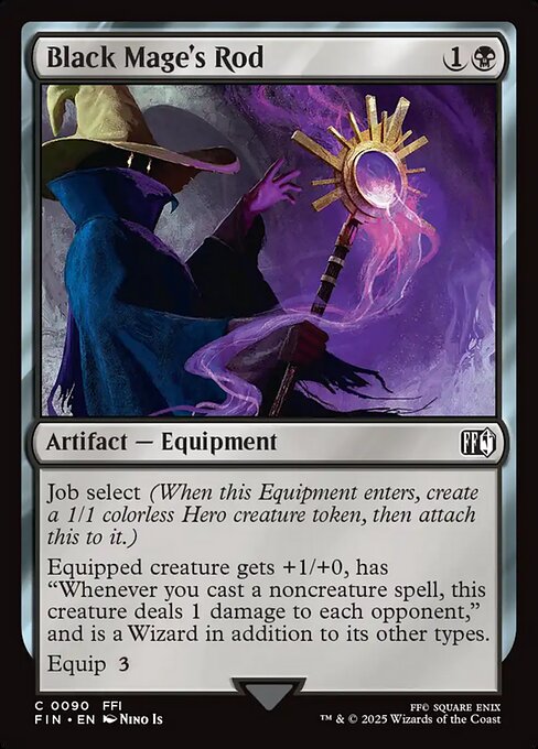 Black Mage's Rod (Foil)