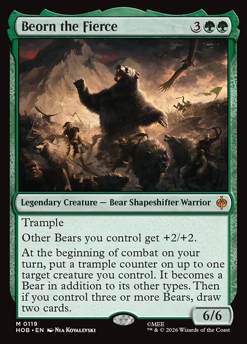 Beorn the Fierce (Foil)