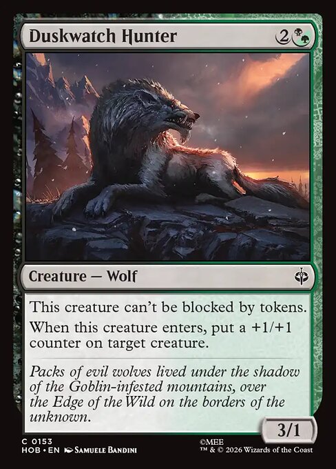 Duskwatch Hunter (Foil)