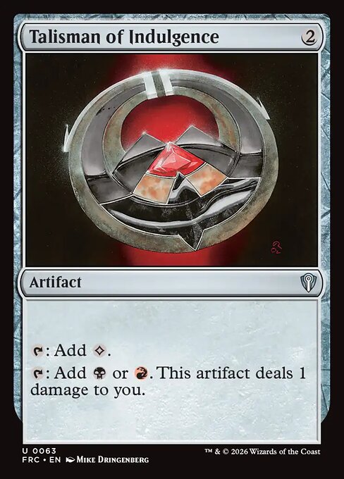 Talisman of Indulgence (Foil)