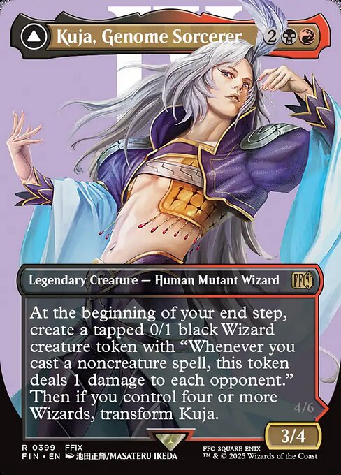 Kuja, Genome Sorcerer // Trance Kuja, Fate Defied (Foil)