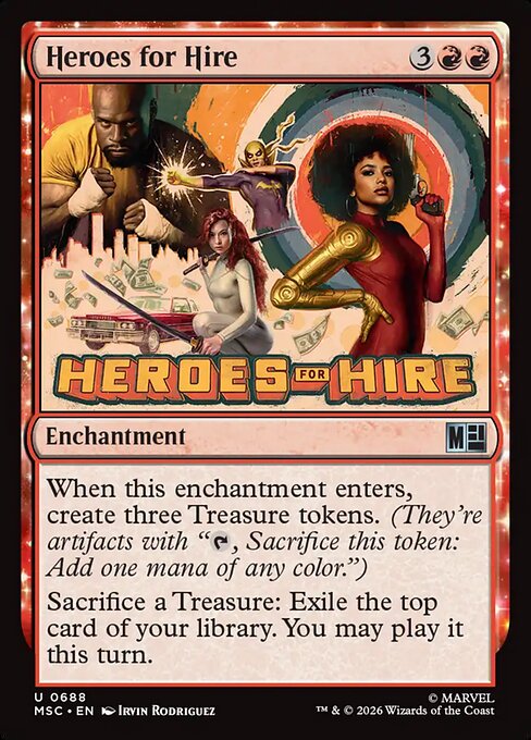 Heroes for Hire (Foil)