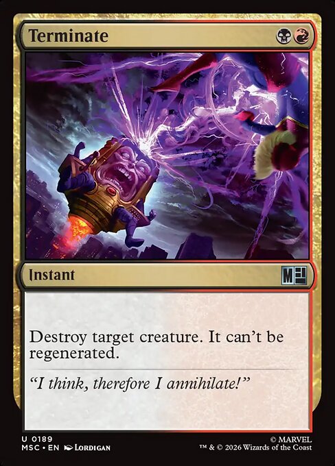 Terminate (Foil)