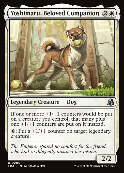 Yoshimaru, Beloved Companion (Foil)