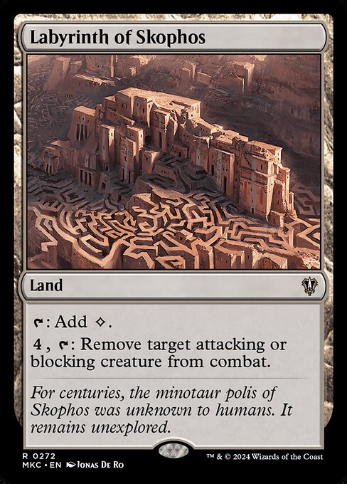 {T}: Add {C}.
{4}, {T}: Remove target attacking or blocking creature from combat.