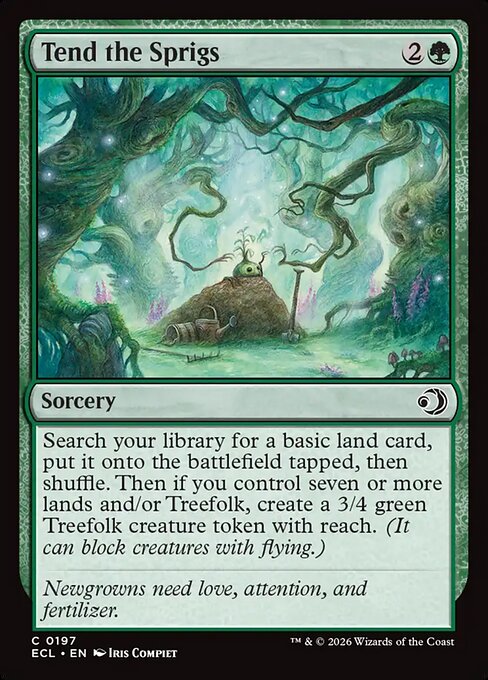 Tend the Sprigs (ES) (Foil)