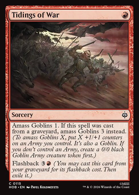 Tidings of War (Foil)