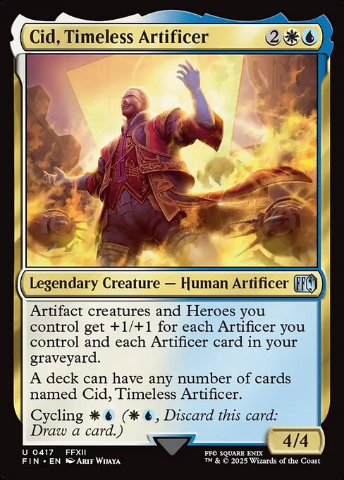 Cid, Timeless Artificer (Foil)