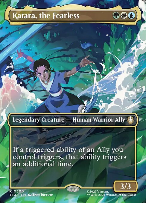 Katara, the Fearless (Foil)
