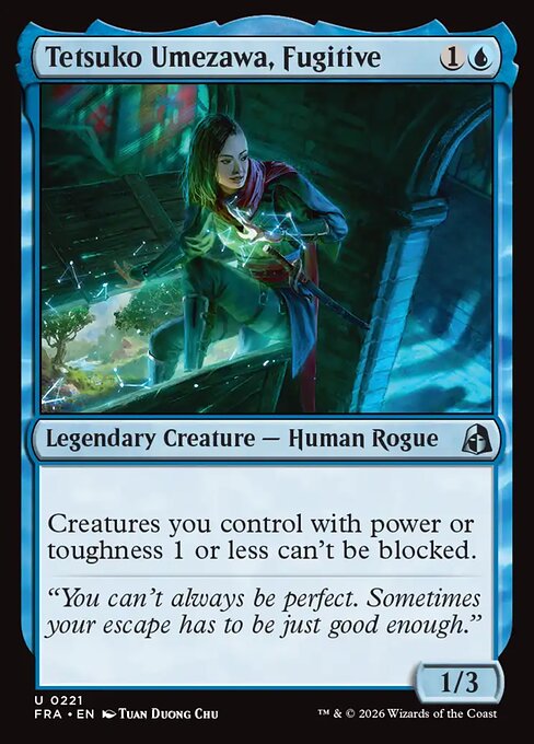 Tetsuko Umezawa, Fugitive (Foil)