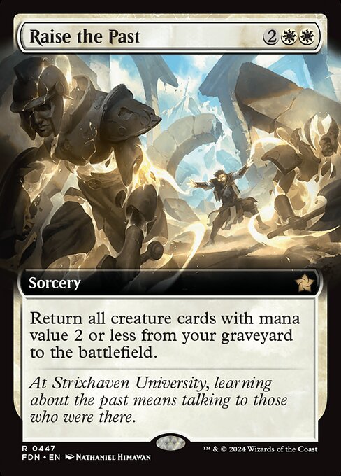 Return all creature cards with mana value 2 or less from your graveyard to the battlefield.