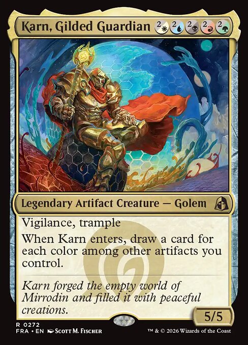 Karn, Gilded Guardian (Foil)