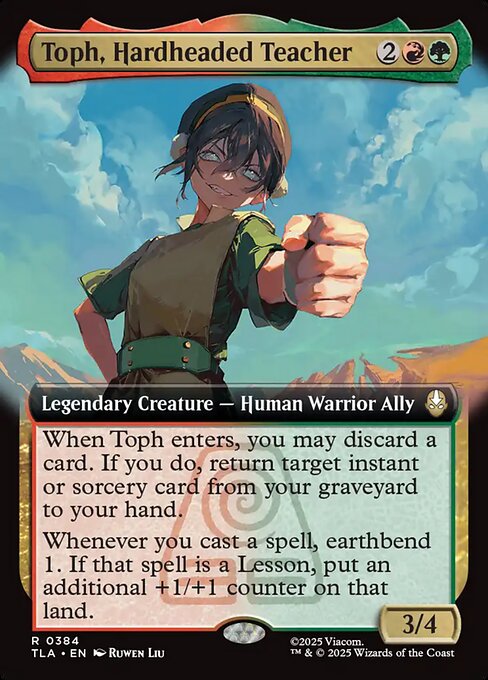 Toph, Hardheaded Teacher (Foil)